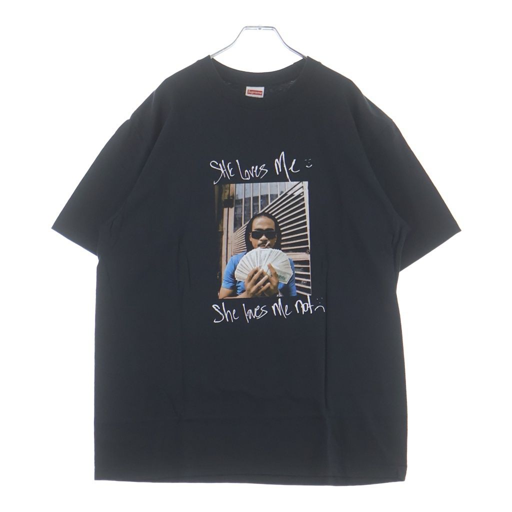 SUPREME (シュプリーム) 25SS Max B Tee マックスビー プリントロゴ 半袖Tシャツ カットソー ブラック