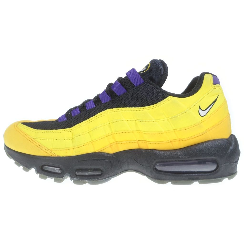 NIKE (ナイキ) AIR MAX 95 NRG LEBRON エアマックス95 エナジー レブロン ローカット スニーカー イエロー/パープル US8.5/26.5cm CZ3624-001