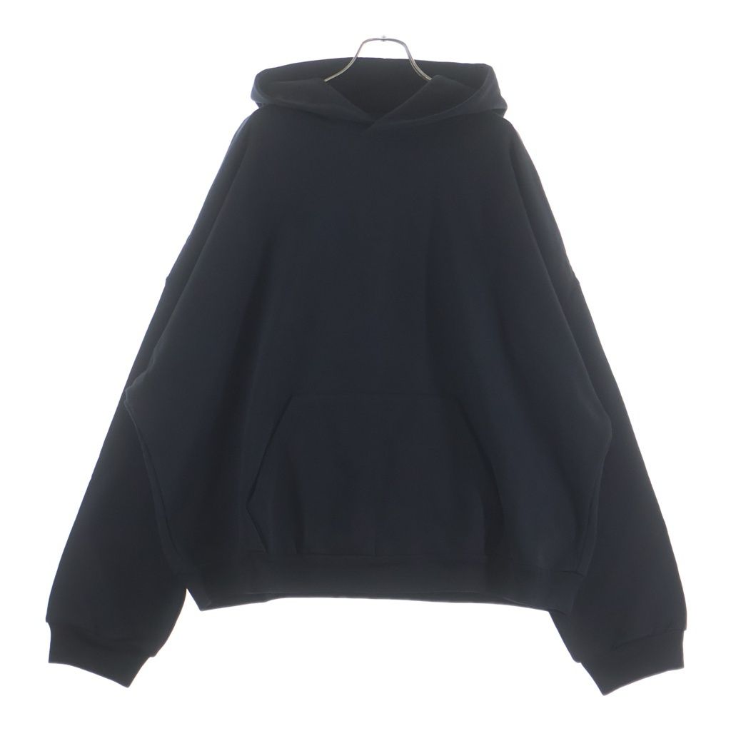 BALENCIAGA (バレンシアガ) ミディアムフィット スウェットプルオーバーパーカー ブラック 725565 TNVL4