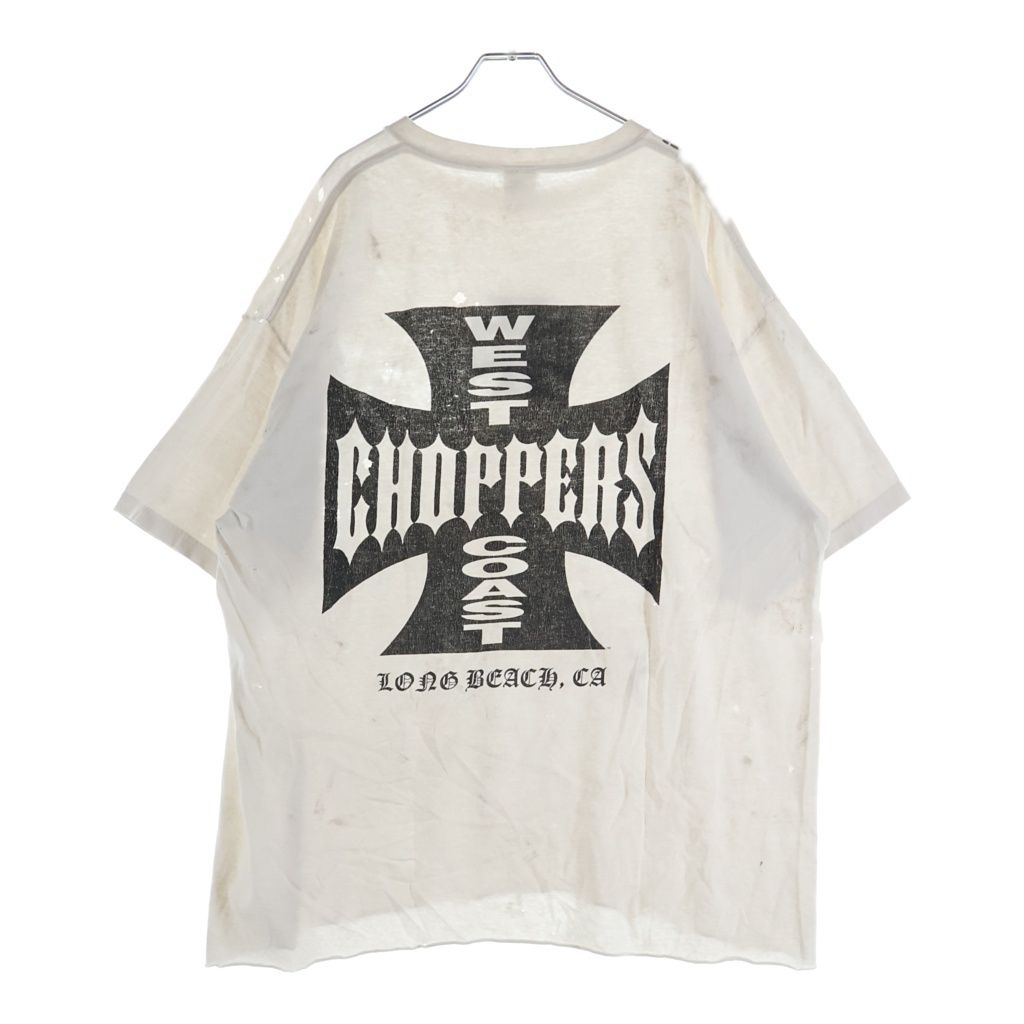 90s WEST COAST CHOPPERS ワークシャツ アイアンクロス 90s WEST COAST CHOPPERS ワークシャツ アイアンクロス 90年代~00年代