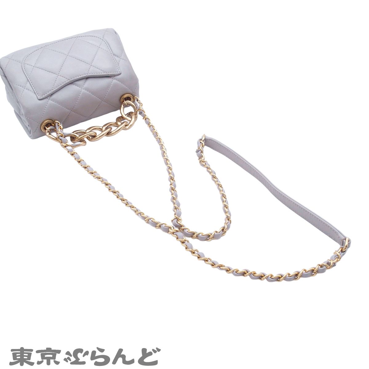 シャネル CHANEL チェーンショルダーバッグ ミニ マトラッセ ココ 