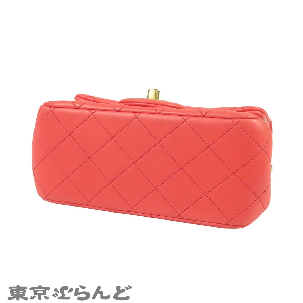 シャネル CHANEL チェーンショルダーバッグ AS4040 ピンク ゴールド金具 ラムスキン ミニマトラッセ カメリア レディース 101859720