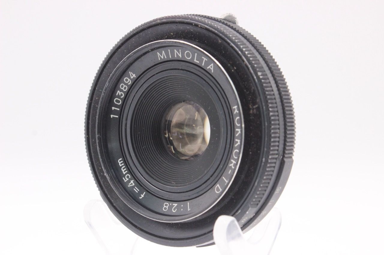 ★希少品★ ミノルタ MINOLTA ROKKOR-TD 45mm F2.8 #2441@b YU4925