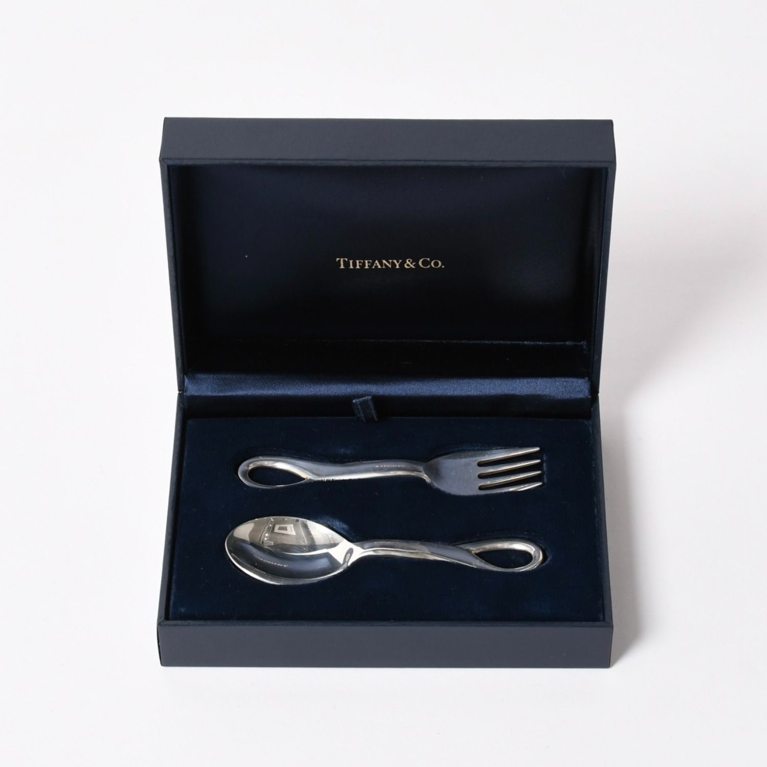 Tiffany & Co.　ティファニー　スプーン　2本　ヴィンテージ TIFFANY & Co. ティファニー スプーン フォーク 2点セット シルバー