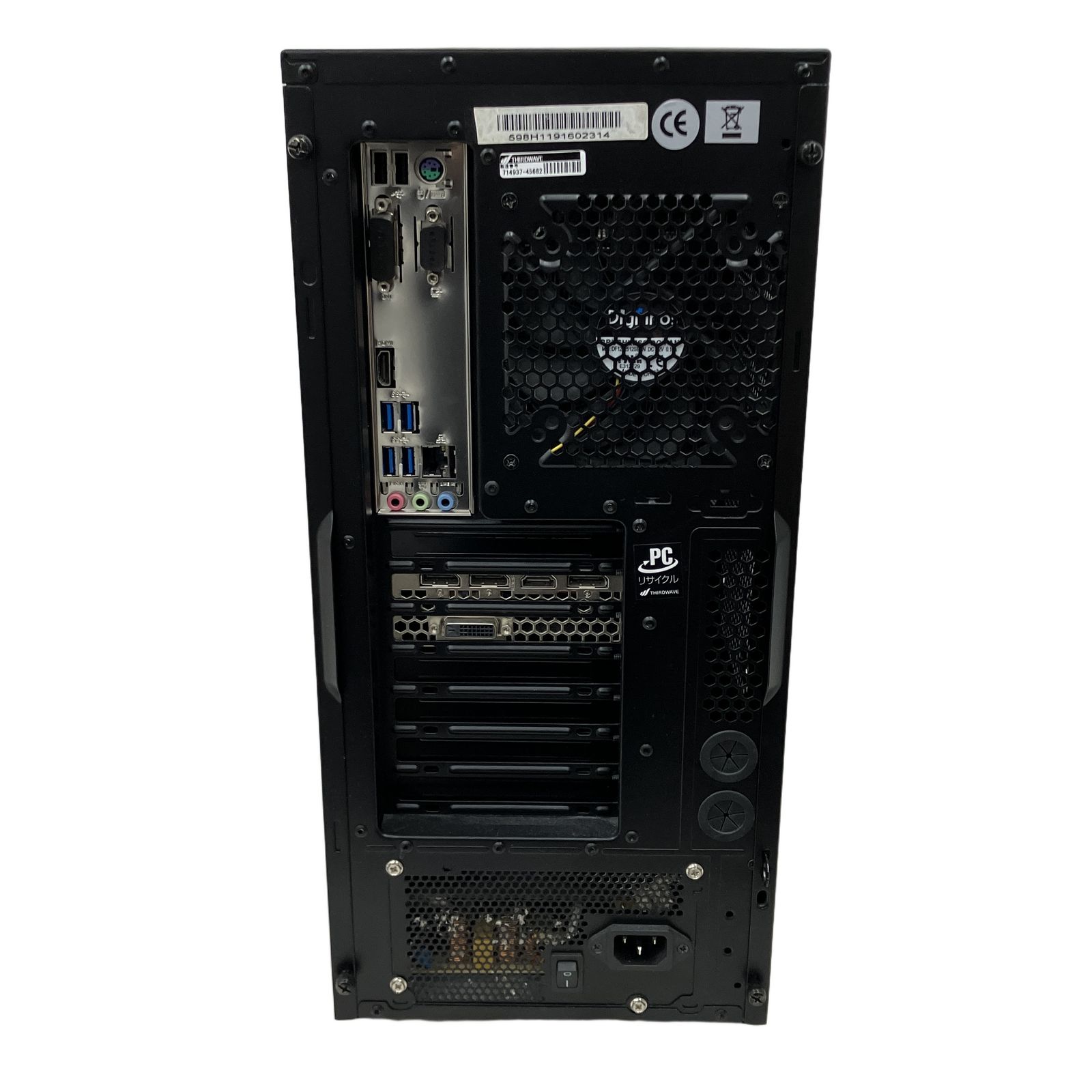 Thirdwave GALLERIA XF デスクトップ パソコン i7 9700K 16GB HDD 2TB