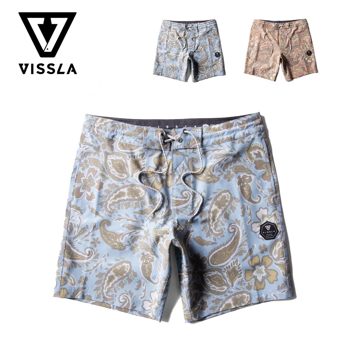 ヴィスラ ボードショーツ メンズ VISSLA バガボンド 17.5インチ ボードショーツ VAGABOND 17.5