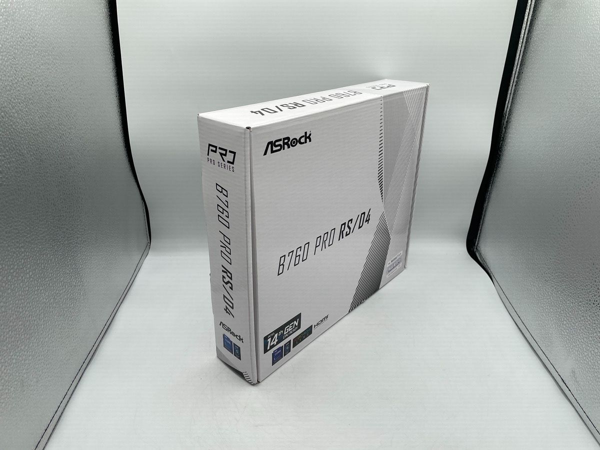 【中古品】ASRock B760 Pro RS/D4 Intel LGA1700 ATX マザーボード
