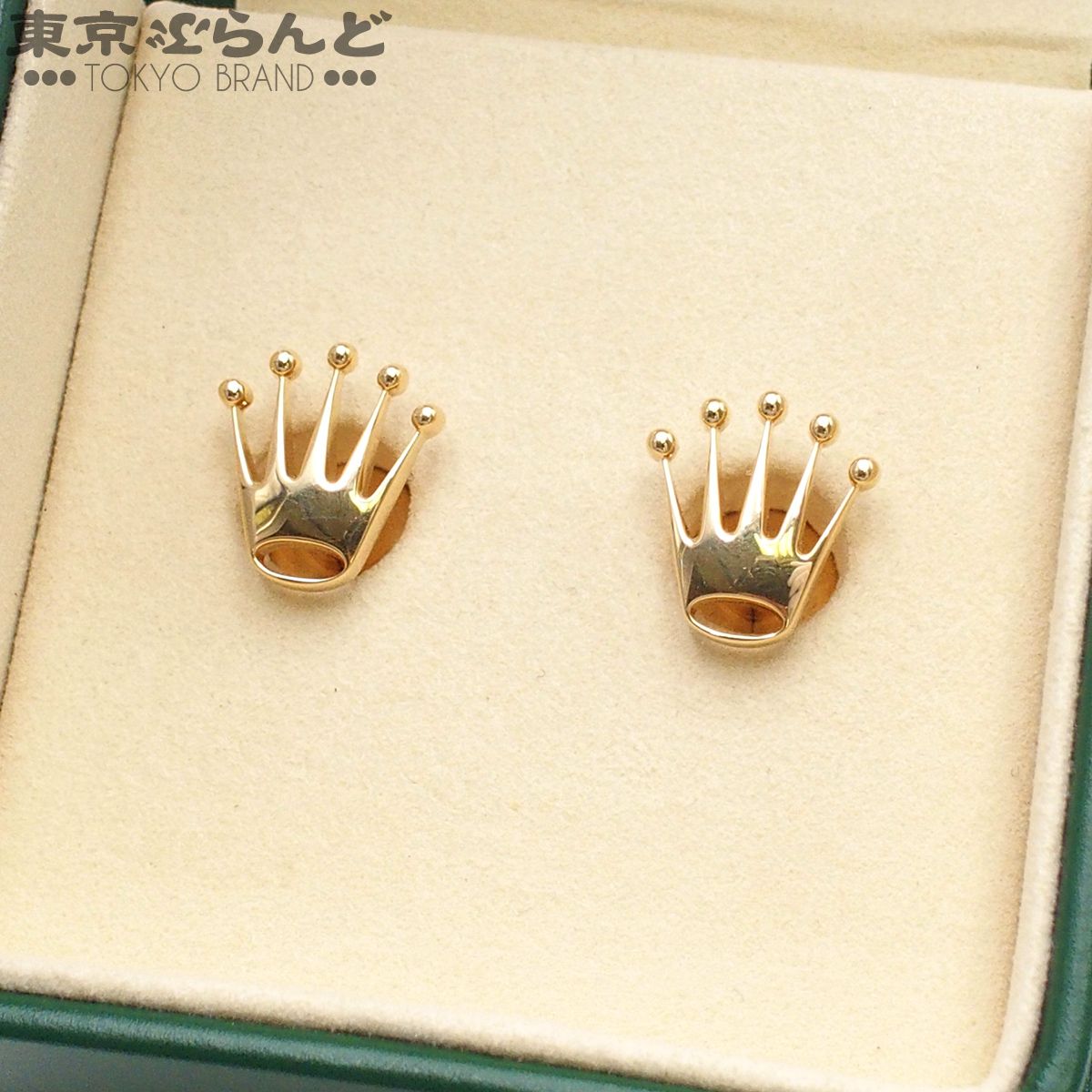 ロレックス ROLEX カフリンクス A1018 イエローゴールド K18YG