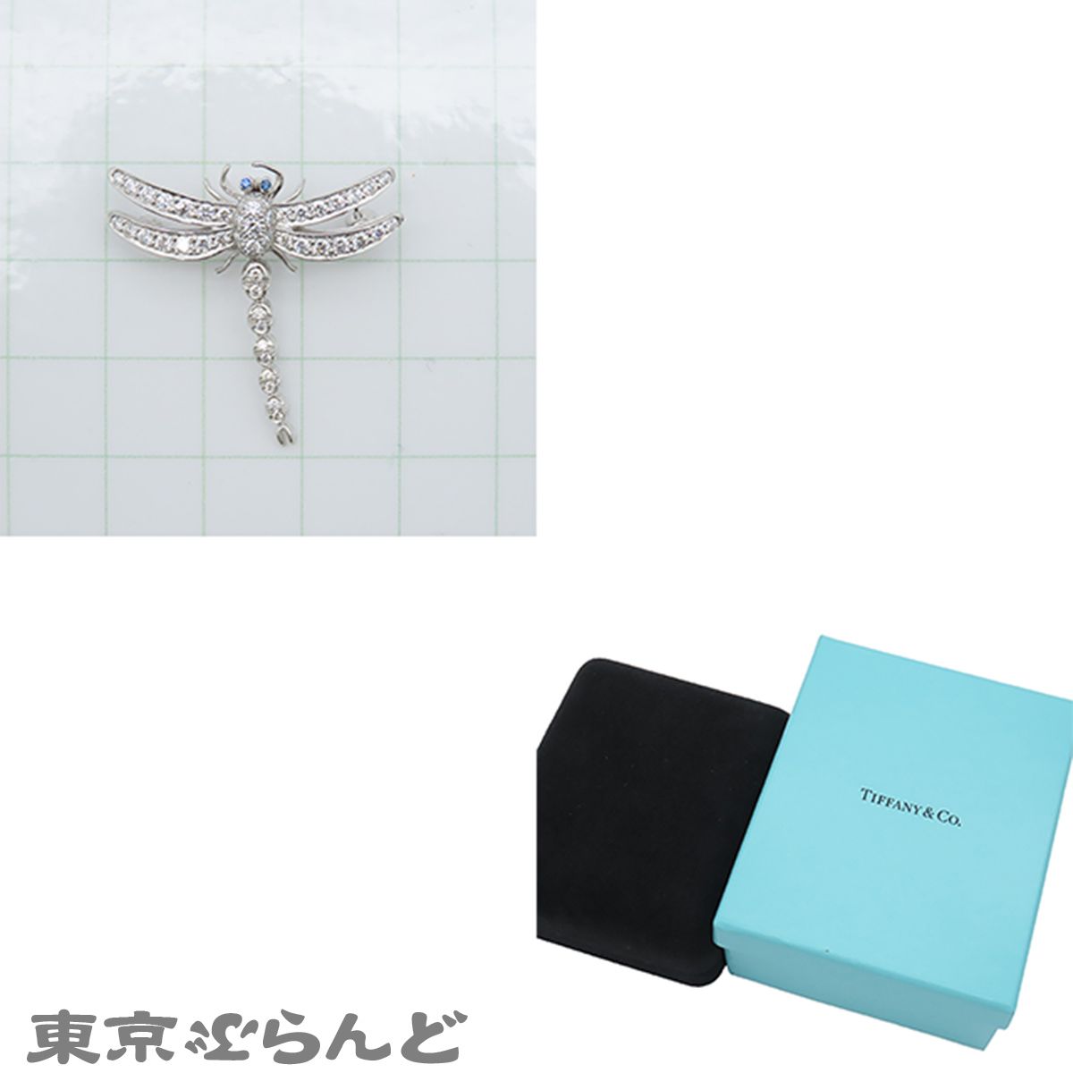 ティファニー TIFFANY&Co. ドラゴンフライ プラチナ Pt950