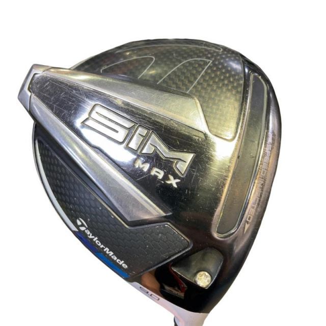 【中古】 テーラーメイド SIM MAX 9° ドライバー DR Diamana ZF60 (フレックスS) メンズ 男性用 右利き 右用 Cランク ゴルフクラブ