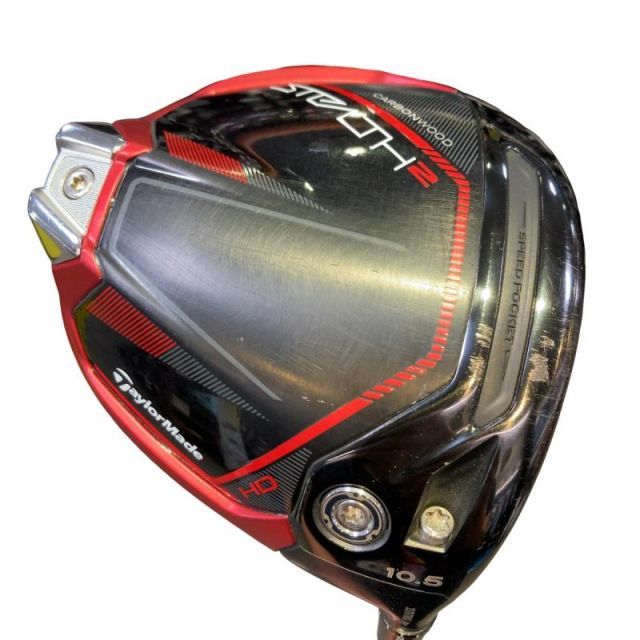 【中古】 テーラーメイド STEALTH2 HD 10.5° ドライバー DR TENSEI RED TM50(STEALTH DR) (フレックスSR) メンズ 男性用 右利き 右用 Cランク ゴルフクラブ
