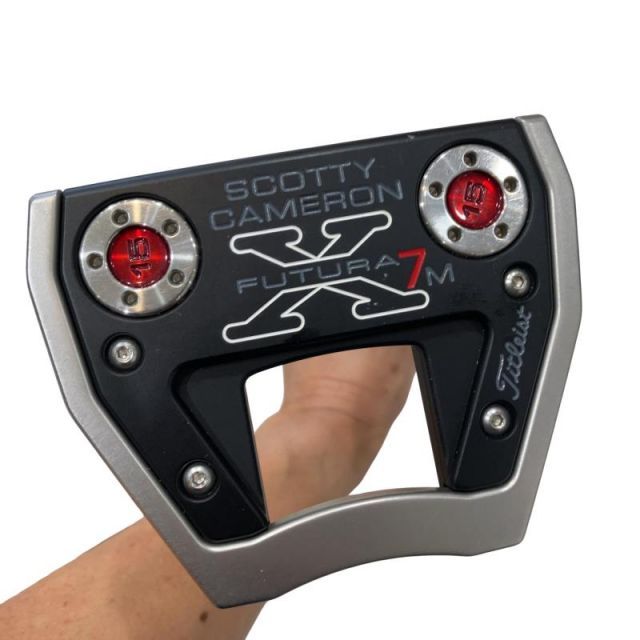 【中古】 タイトリスト SCOTTY CAMERON FUTURA X7M 34インチ パター PT スチール (フレックスその他) メンズ 男性用 右利き 右用 Cランク ゴルフクラブ