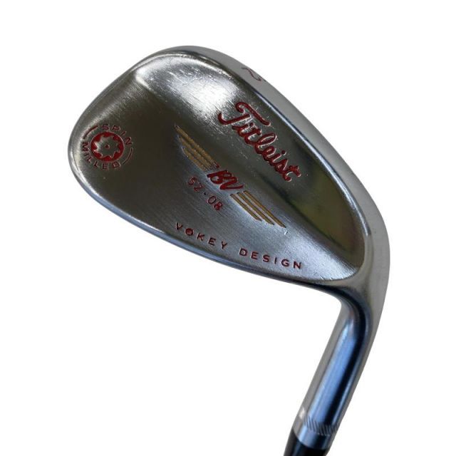 [Used] Titleist VOKEY SPIN MILLED (2009) 52°/08° Wedge WG Dynamic Gold (Flex S) Mens Right Handed Right C Rank Golf Club
