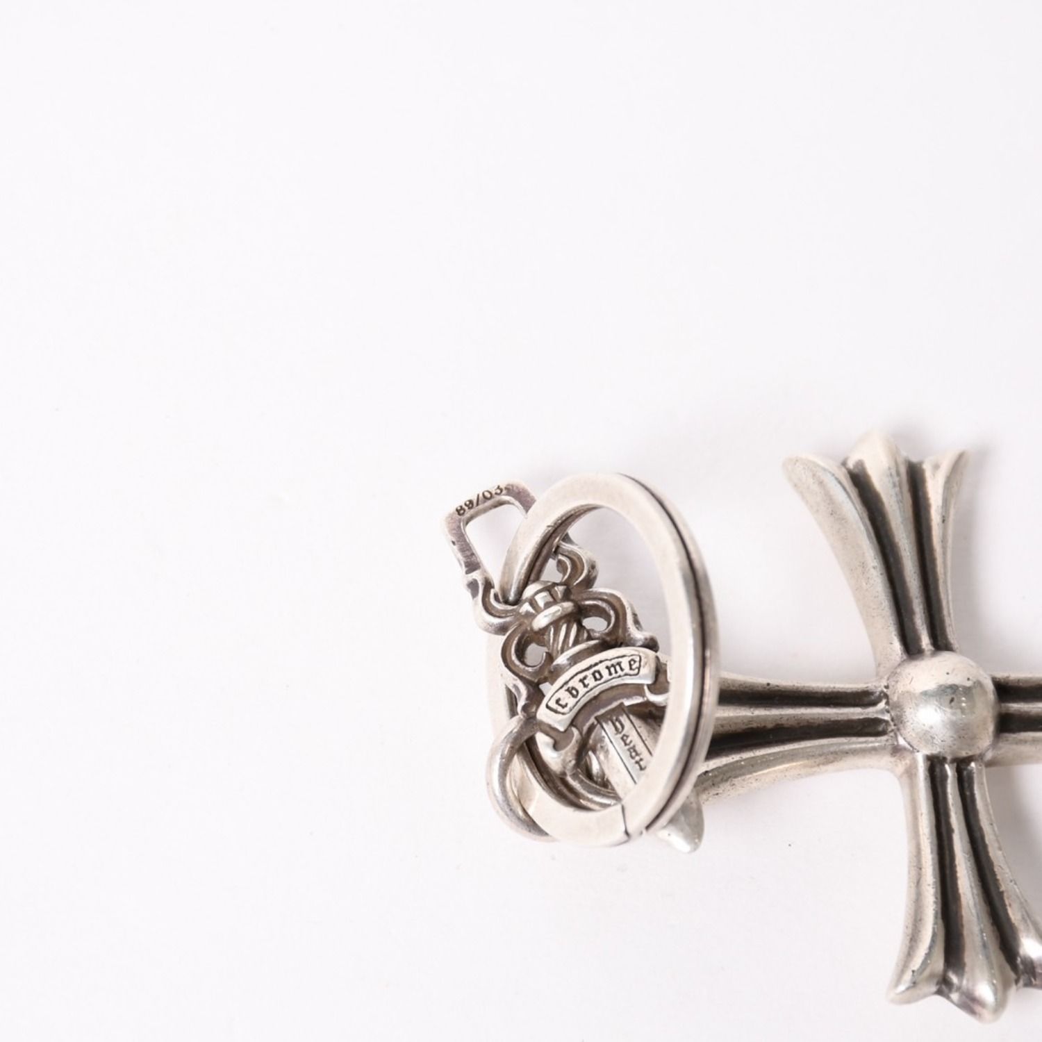 極美品 CHROME HEARTS クロムハーツ CH CRS LG & No5 DGGR ラージ 