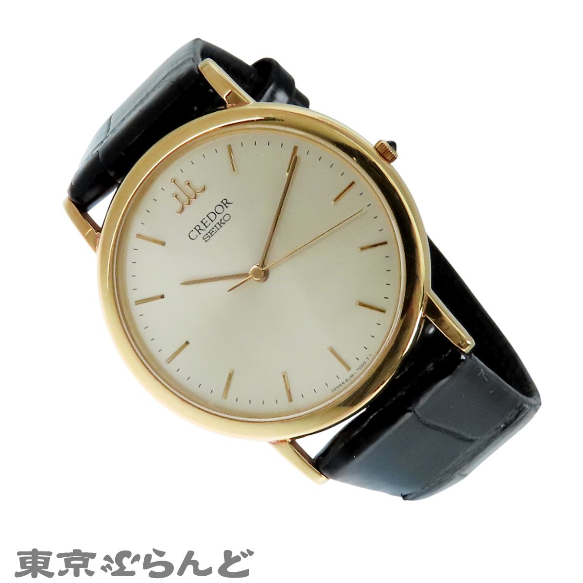 セイコー SEIKO クレドール GBAR006 8J81-7000 シャンパン K18YG