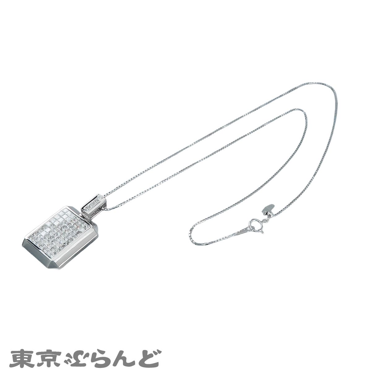 ユキザキ YUKIZAKI ホロスコープネックレス ホワイトゴールド K18WG ダイヤモンド イエローダイヤモンド 3.07ct ペンダント レディース 仕上済 101837770
