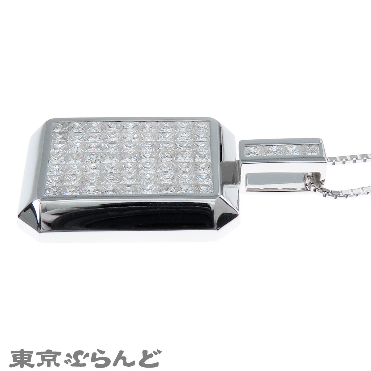 ユキザキ YUKIZAKI ホロスコープネックレス ホワイトゴールド K18WG ダイヤモンド イエローダイヤモンド 3.07ct ペンダント レディース 仕上済 101837770