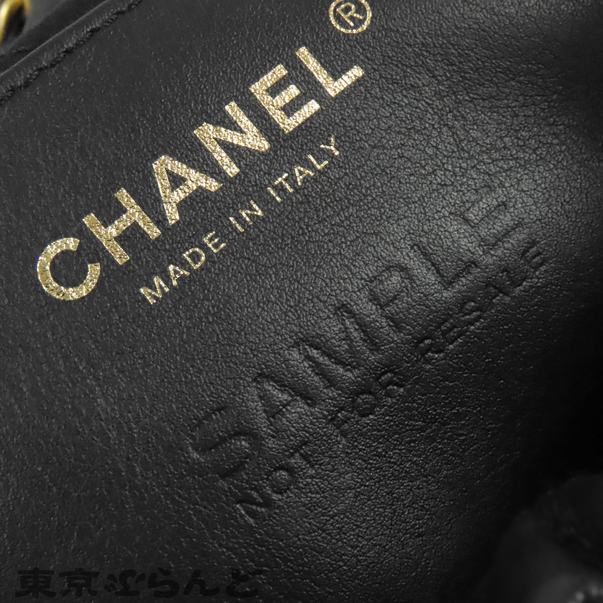 シャネル CHANEL シャネル22 AS3980 ブラック 黒 シャイニーカーフスキン ミニバッグ2WAYハンドバッグ パールチェーン ショルダーバッグ レディース サンプル品 101853295