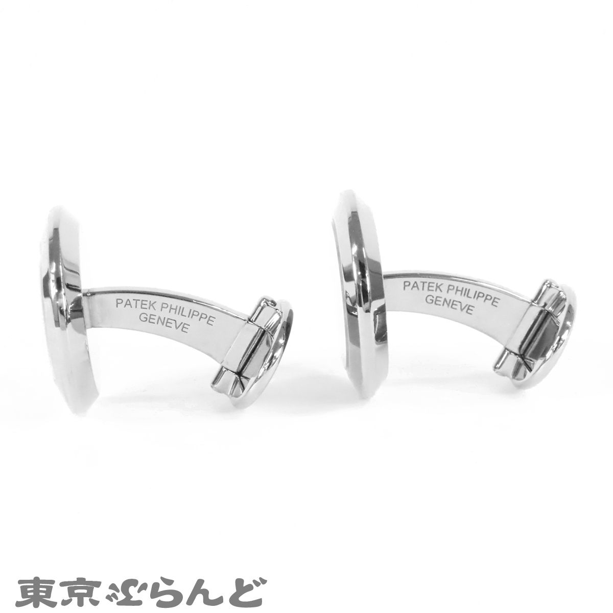 パテックフィリップPATEKPHILIPPEカラトラバカフリンクスWGカフス パテックフィリップ PATEK PHILIPPE カラトラバ カフリンクス ホワイト