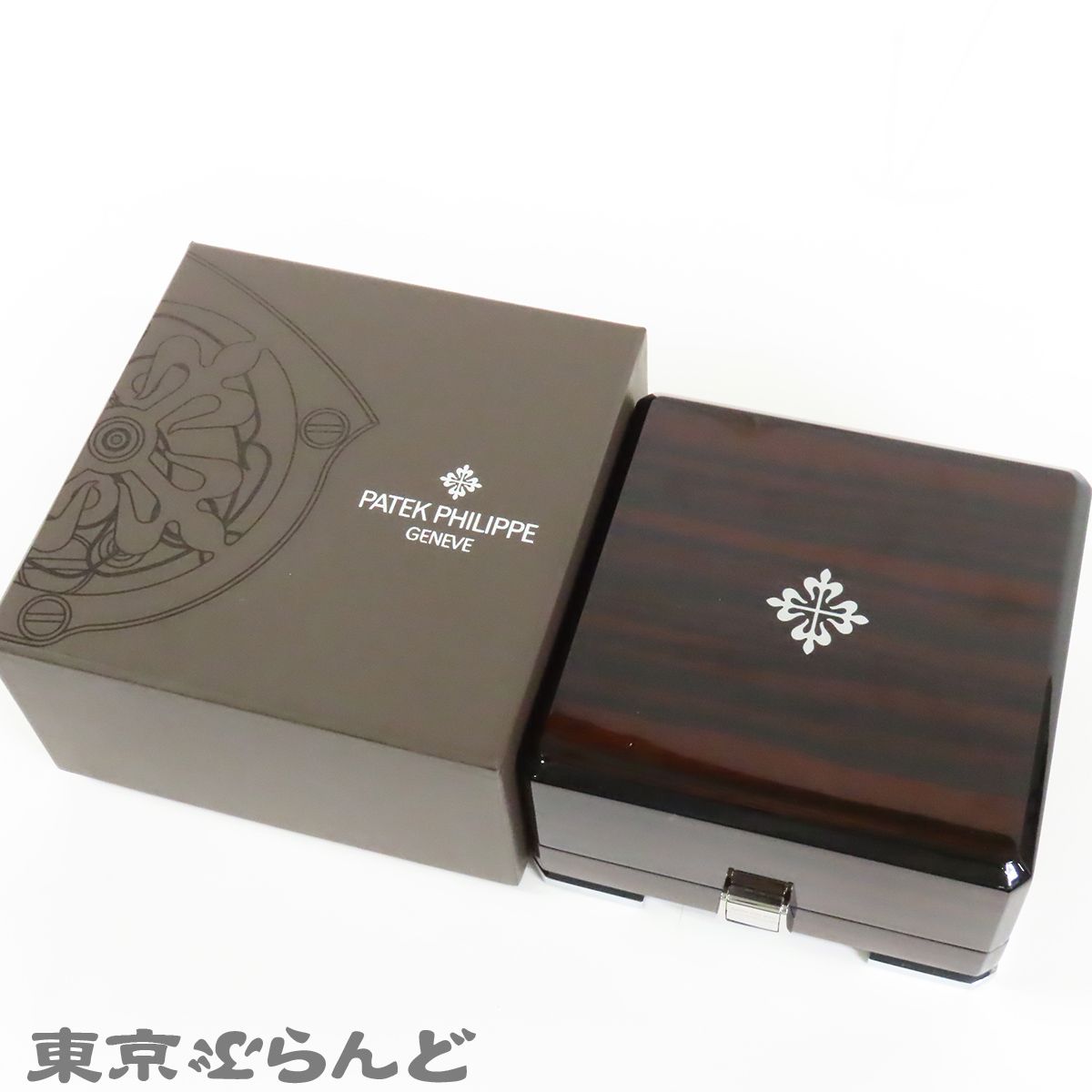 パテックフィリップ PATEK PHILIPPE カラトラバ カフリンクス ホワイト 