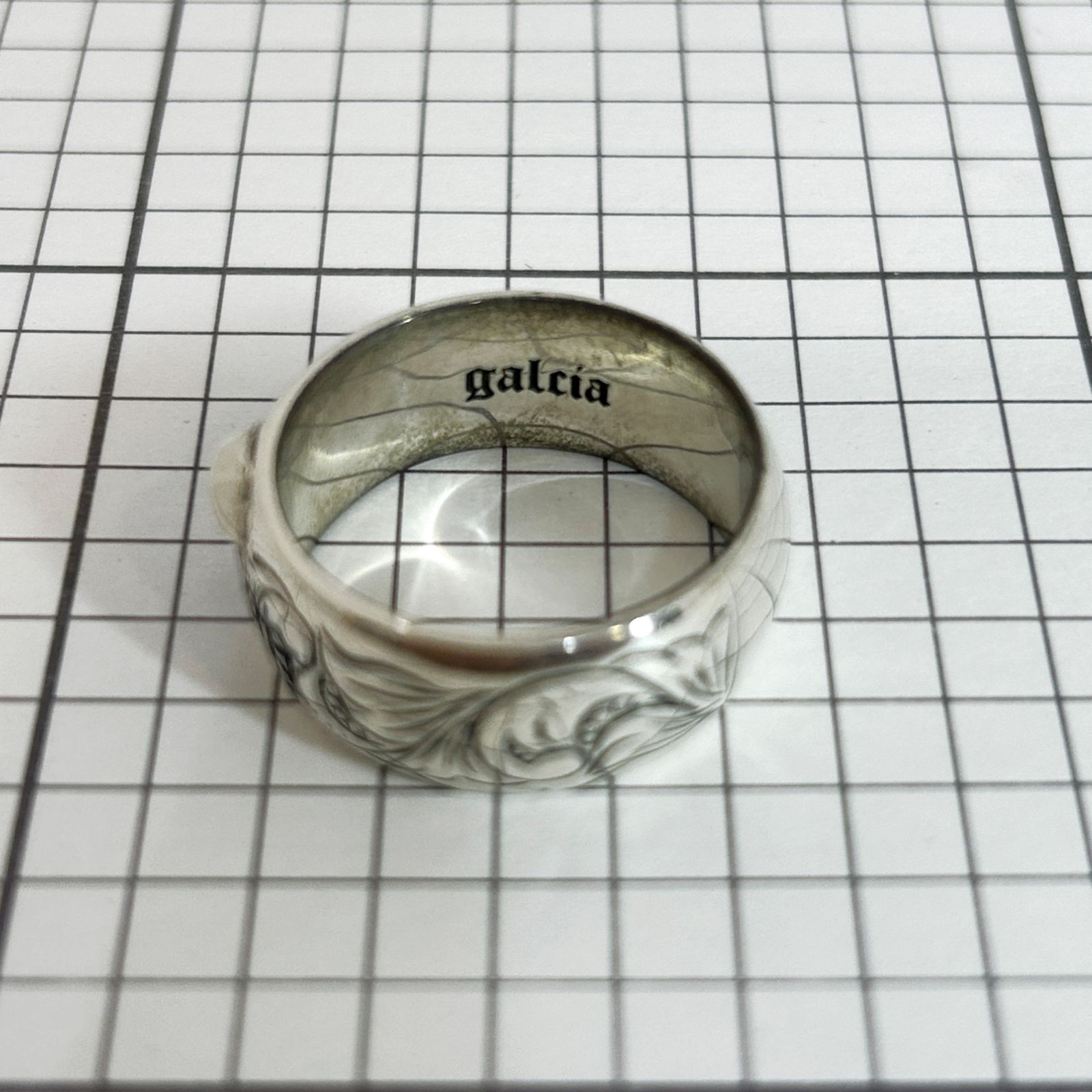 GALCIA ガルシア × GANGSTERVILLE G.S.V GANGSTERVILLE galcia (23号) SILVER925 THUMB RING ギャング