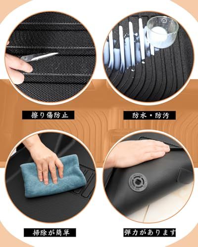 R◆トヨタ ヤリスクロス フロアマット+ラゲッジマット フルセット YARIS CROSS 2020年8月-現行 3D立体フロアマット 防水 トランクマット 防汚れ TPE 消臭抗菌 車種専用設計 カスタムパーツ 車種専用設計 取付簡単 カー用品 4PCS