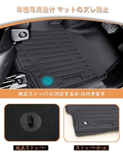 R◆トヨタ ヤリスクロス フロアマット+ラゲッジマット フルセット YARIS CROSS 2020年8月-現行 3D立体フロアマット 防水 トランクマット 防汚れ TPE 消臭抗菌 車種専用設計 カスタムパーツ 車種専用設計 取付簡単 カー用品 4PCS