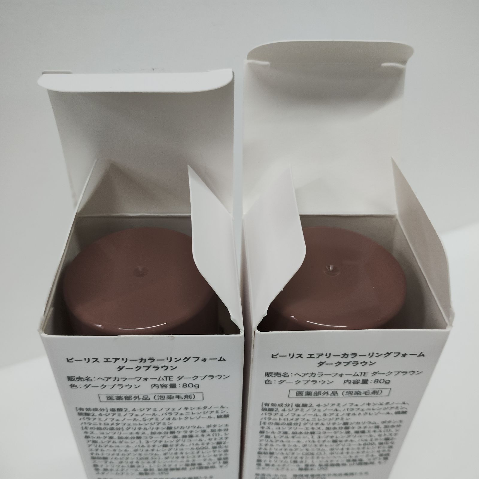 Y6295 b.ris ビーリス エアリーカラーリングフォーム ダークブラウン