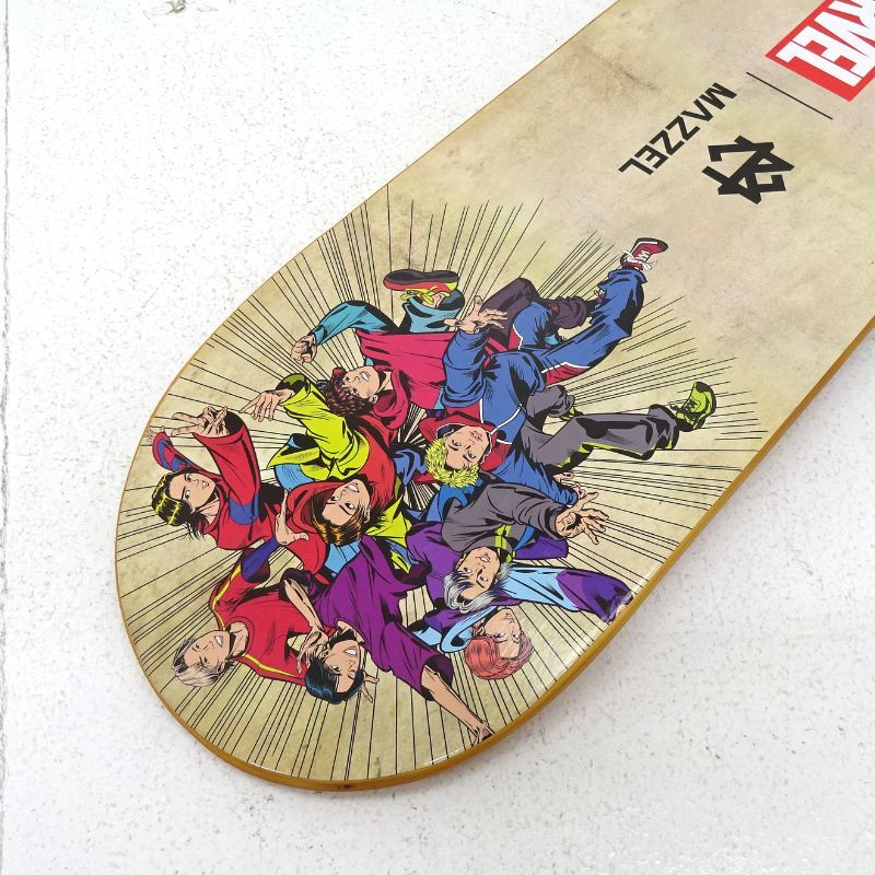 三重店】Happyくじ MARVEL＆MAZZEL LAST賞 スケートボードデッキ