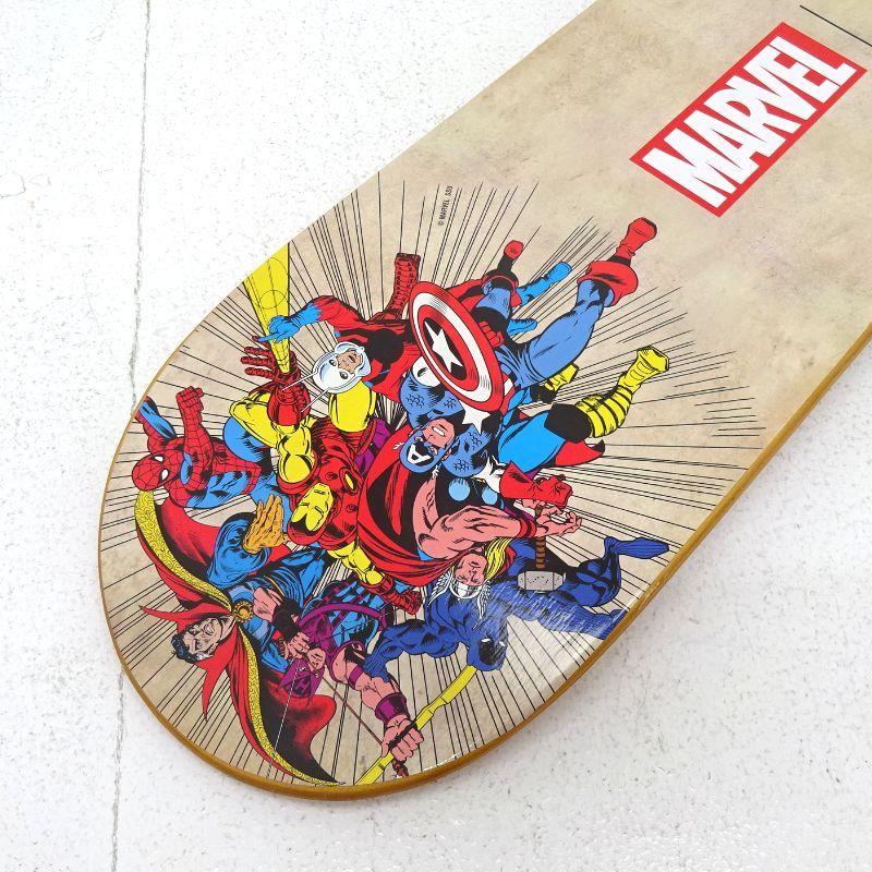三重店】Happyくじ MARVEL＆MAZZEL LAST賞 スケートボードデッキ