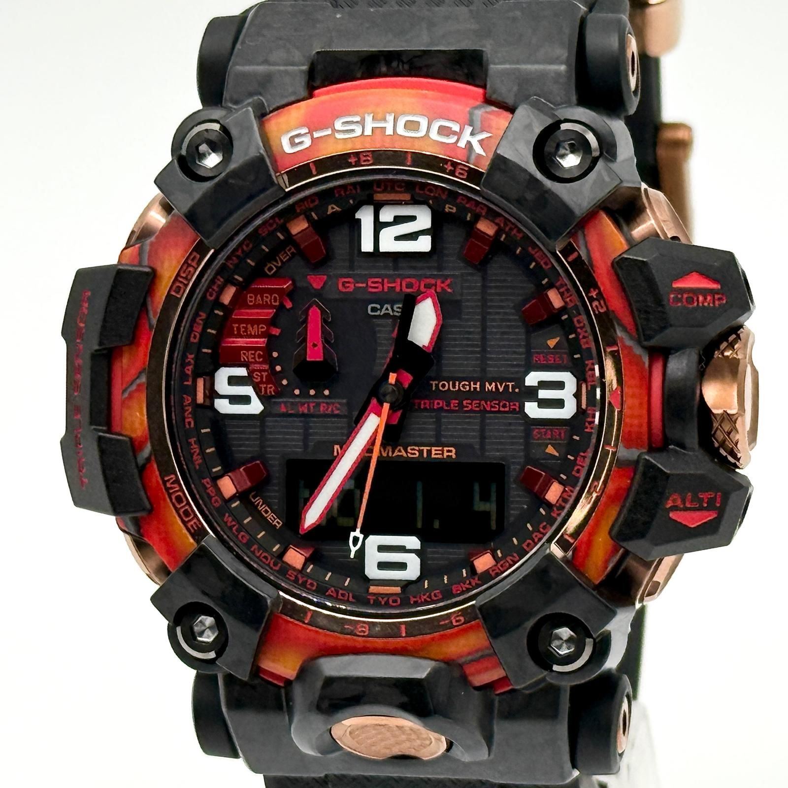 CASIO カシオ G-SHOCK マッドマスター GWG-2040FR-1AJR ブラック ソーラー メンズ 腕時計 稼働品