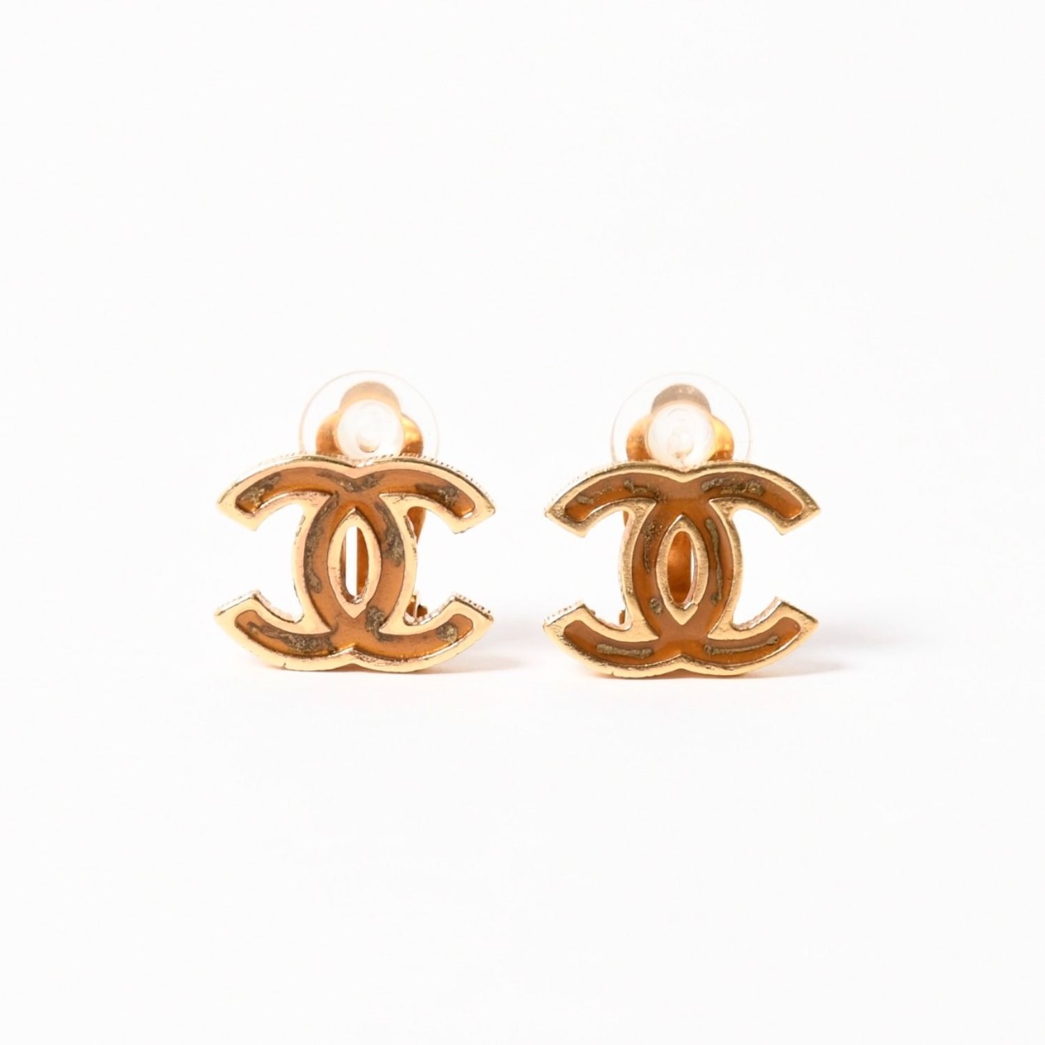 極美品 CHANEL シャネル ココマーク イヤリング 重量約5.89g 05A刻印 