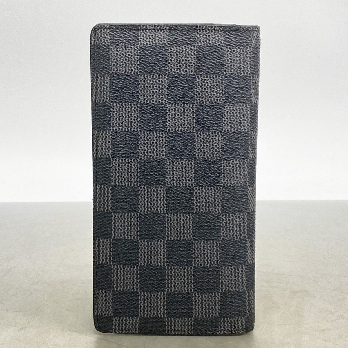 【6fb2470】ルイヴィトン 長財布 ダミエ・グラフィット ポルトフォイユブラザ N62665 ブラック グレー【中古】メンズ