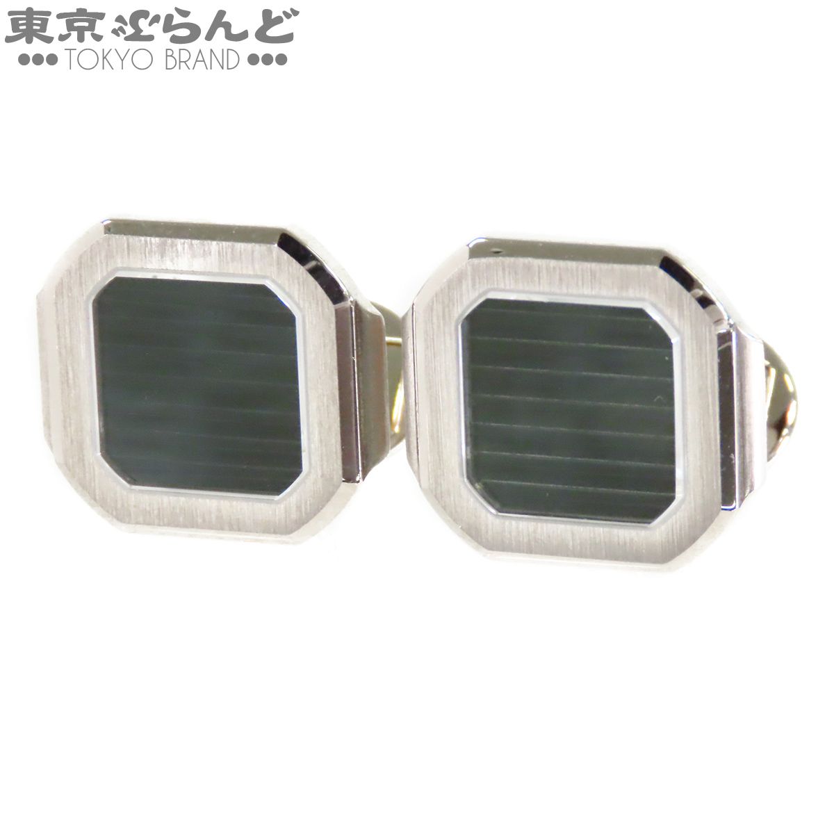 パテックフィリップ PATEK PHILIPPE キュビタス カフリンクス 205.9821G-010 ホワイトゴールド K18WG カフス メンズ 仕上済 101866779