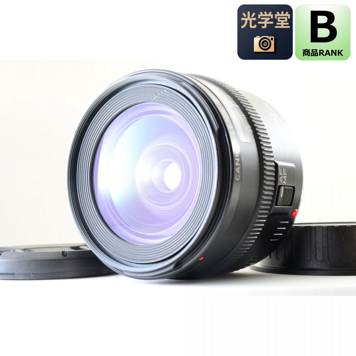 Canon EF 24mm f/2.8 単焦点 カメラレンズ 交換レンズ キャノン - メルカリ