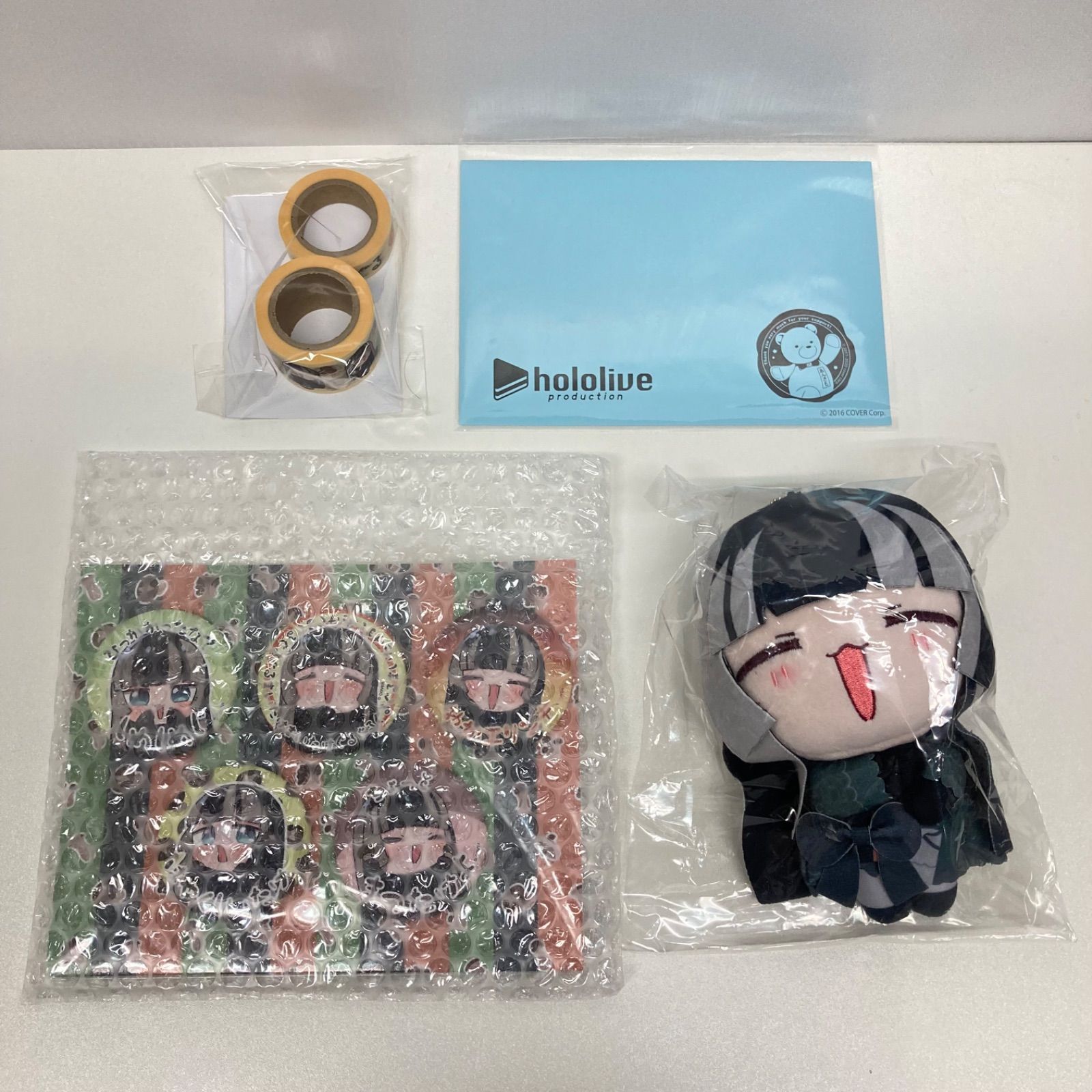 ホロライブ　儒烏風亭らでん　きのこダンスグッズ　フルセット