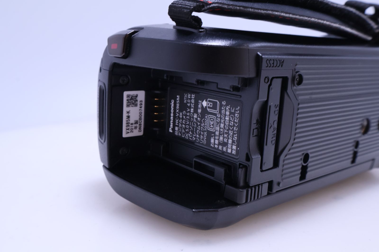美品】Panasonic VX985M ブラック HC-VX985M-K パナソニック 4K ビデオ 