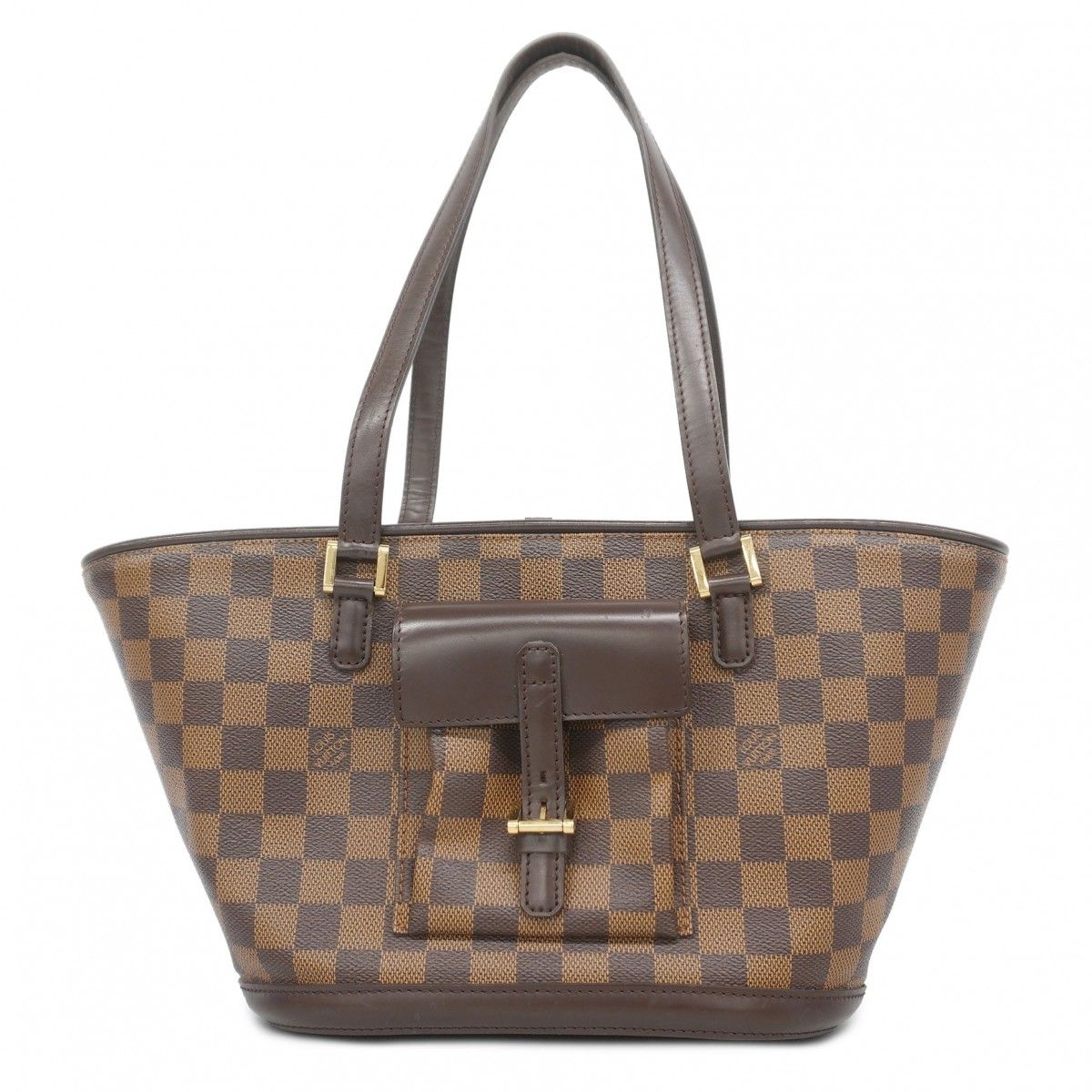 美品LOUIS VUITTON ルイヴィトンダミエ・エベヌ N51121 6fb3007】ルイヴィトン ハンドバッグ ダミエ マノスクPM N51121 エベヌ