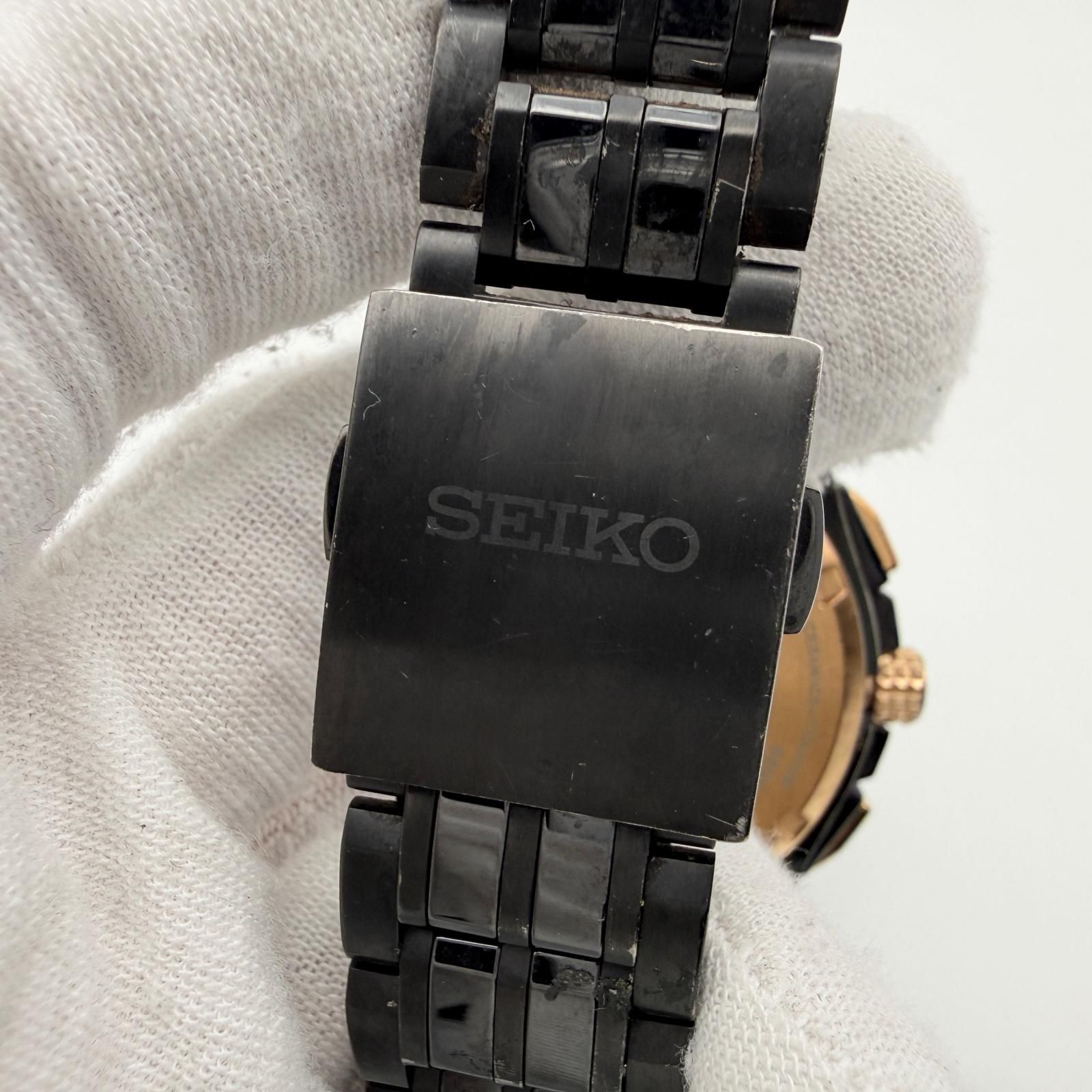 SEIKO セイコー 2014リゾート3000本限定 アストロン 8X82-0AD0 ブラック ソーラー電波 メンズ 腕時計 稼働品｜腕時計(クォーツ)