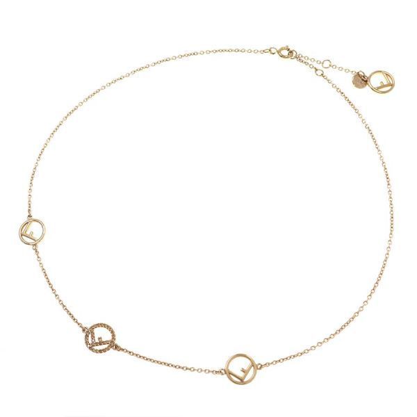 フェンディ エフイズフェンディネックレス 【Bランク】【中古】