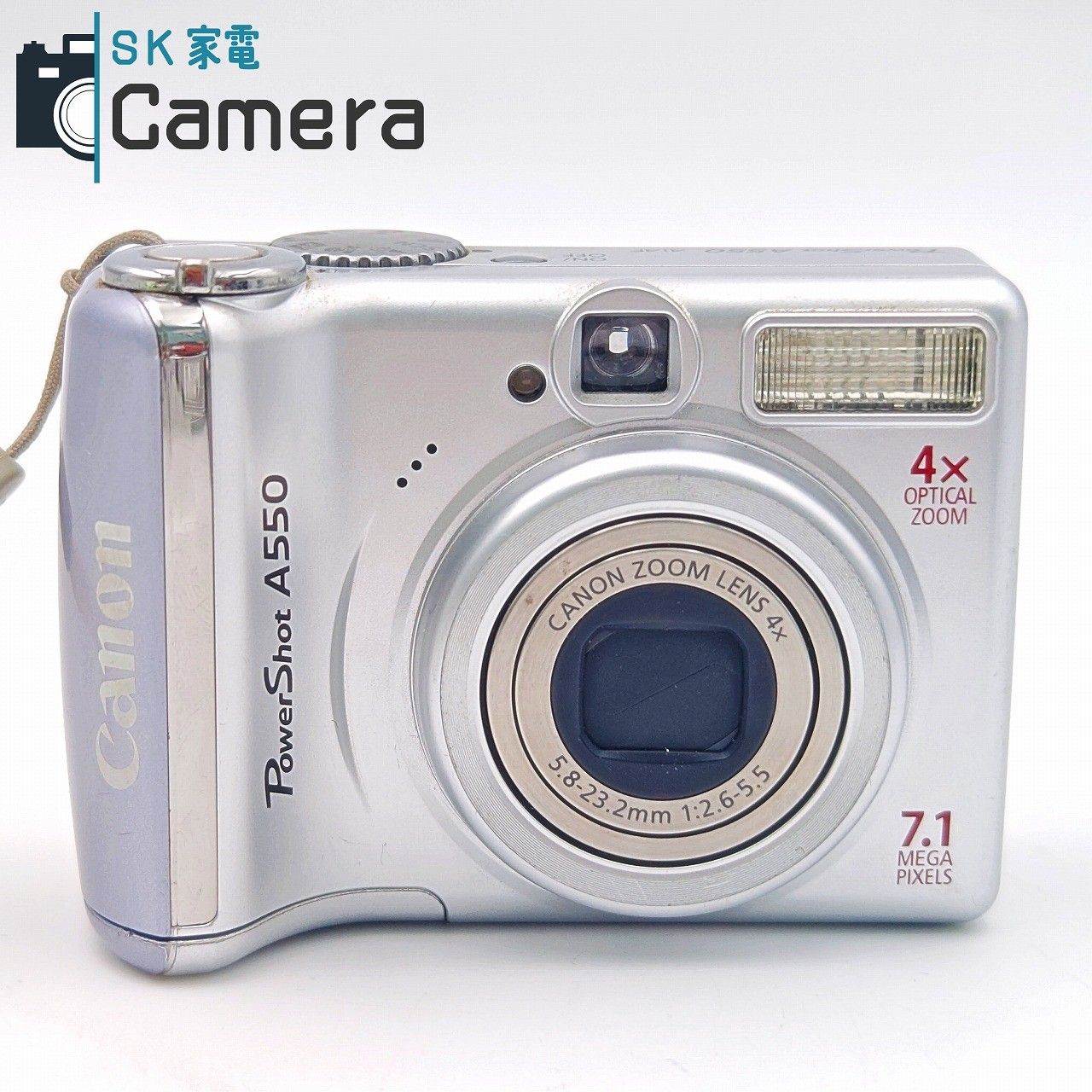 高い品質【中古】 Canon PowerShot A550 AiAF キャノン パワーショット