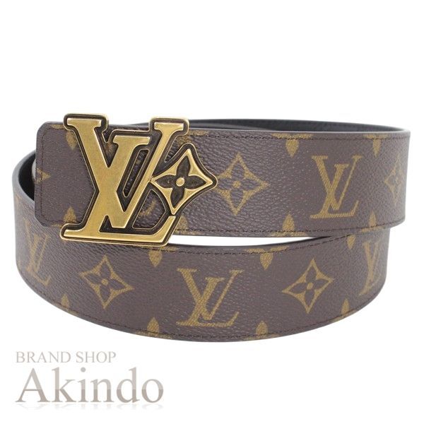 【新品】ルイヴィトン ベルト･LV フラワー 40MM 90 リバーシブル 85～95cm モノグラム 茶 ブラウン メンズ M4061U スーツ ビジネス カジュアル LOUIS VUITTON ブランド プレゼント ギフト ビトン