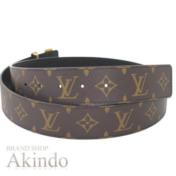 【新品】ルイヴィトン ベルト･LV フラワー 40MM 90 リバーシブル 85～95cm モノグラム 茶 ブラウン メンズ M4061U スーツ ビジネス カジュアル LOUIS VUITTON ブランド プレゼント ギフト ビトン