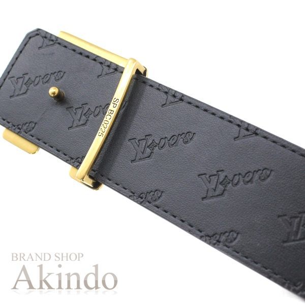 【新品】ルイヴィトン ベルト･LV フラワー 40MM 90 リバーシブル 85～95cm モノグラム 茶 ブラウン メンズ M4061U スーツ ビジネス カジュアル LOUIS VUITTON ブランド プレゼント ギフト ビトン