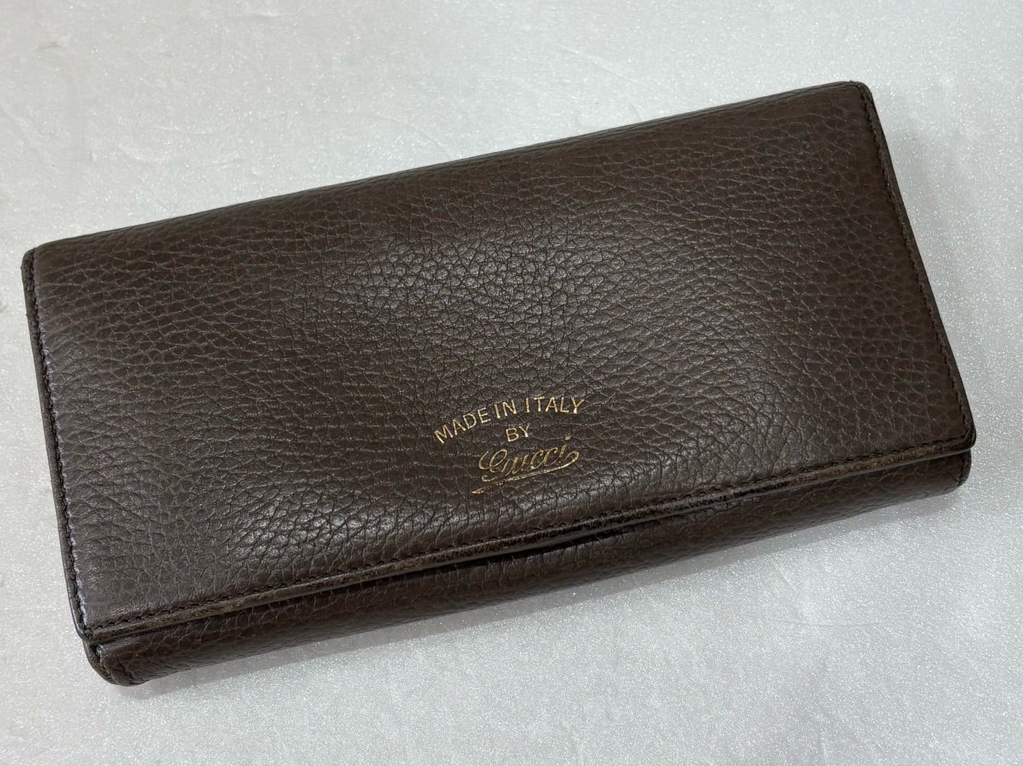 【GUCCI/長財布】ブラウン/ピンク 財布 グッチ