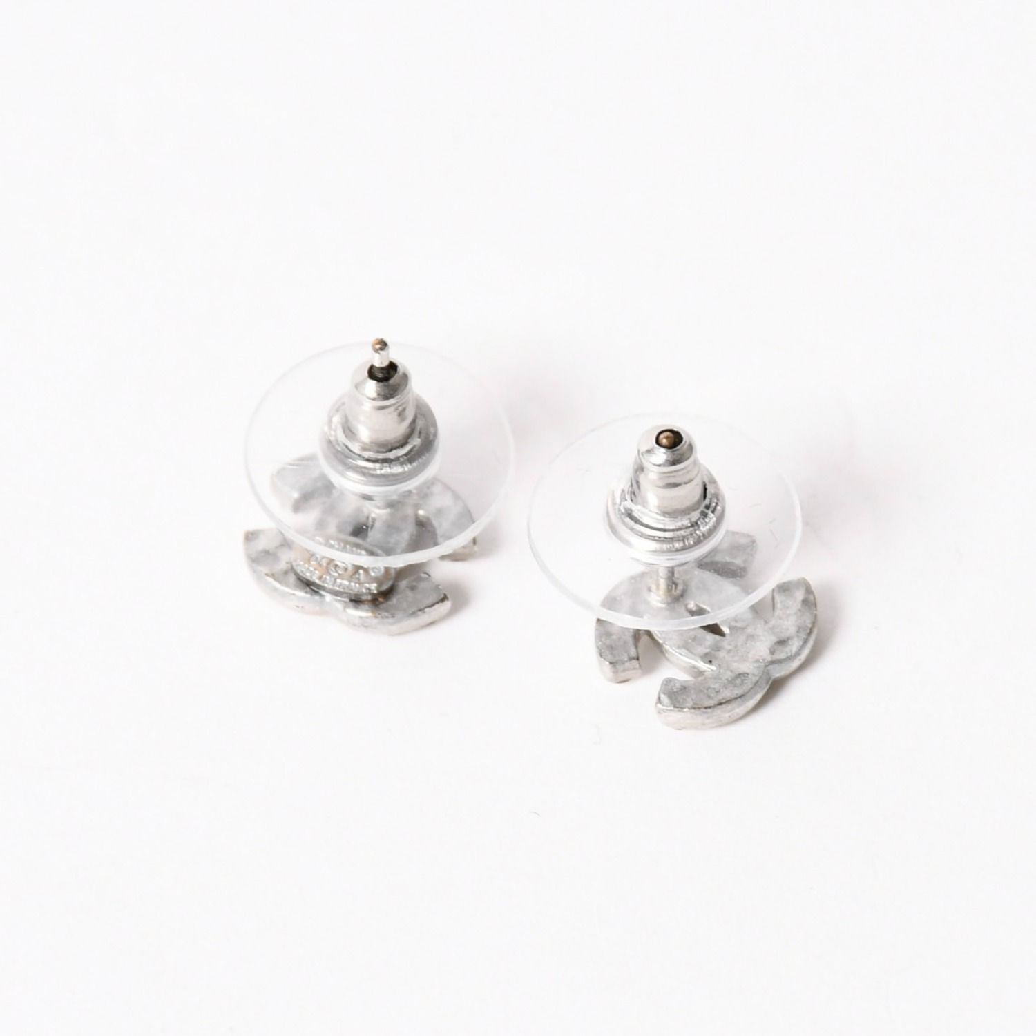 極美品 CHANEL シャネル ココマーク ピアス 重量約1.58g 06A刻印