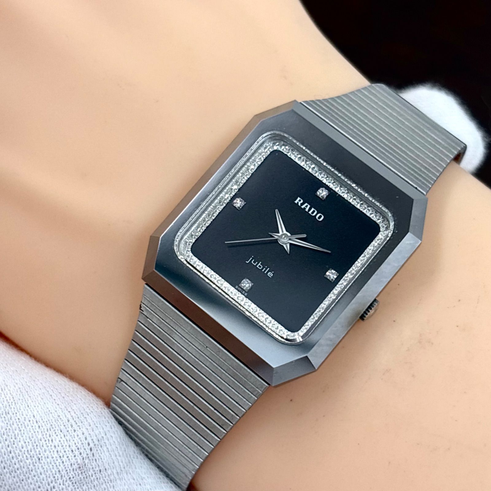 稼働/箱付き】RADO/ラドー jubile/ジュビリー 腕時計 クォーツ 4P 