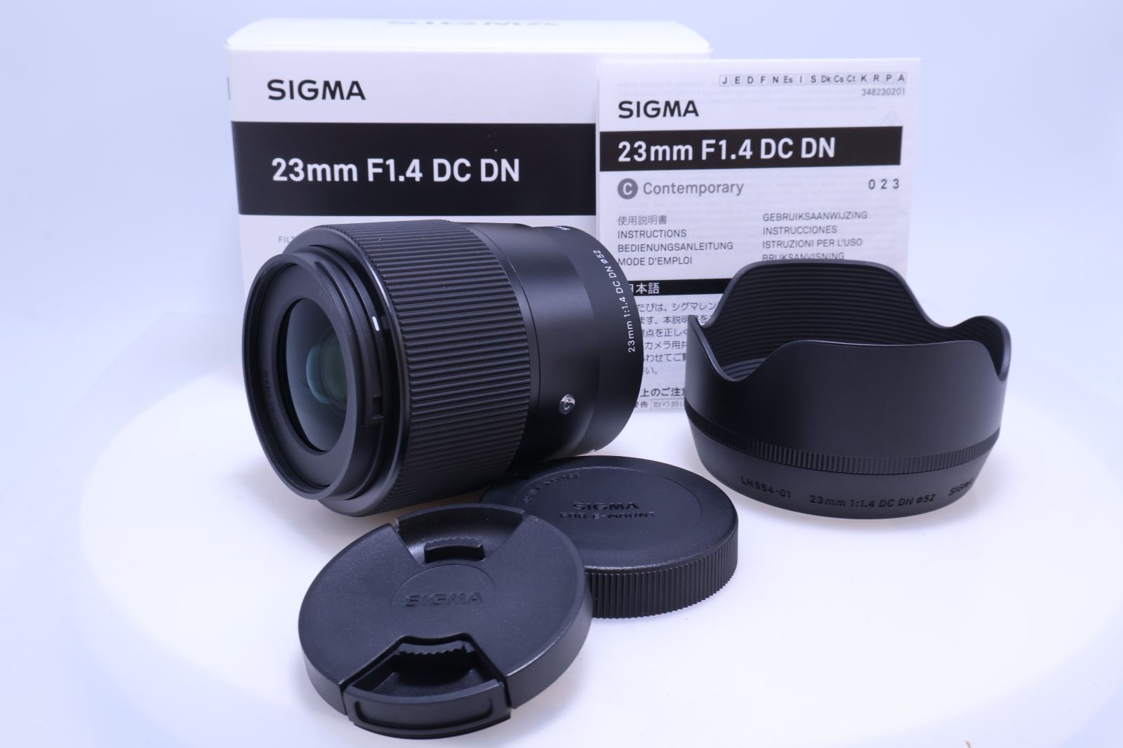 ほぼ新品】SIGMA 23mm F1.4 DC DN ソニー Eマウント 単焦点 広角 APS-C