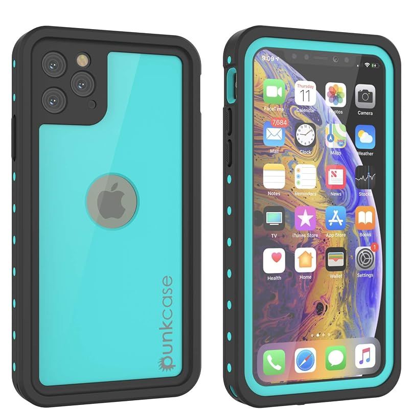 【新品】 PunkCase iPhone 11 Pro Max 防水 ケース [スタッドスター シリーズ] [スリム フィット] [IP68 認証] [耐衝撃性] [防汚性] [耐雪性] 360° フル ボディ 保護 カバー Apple iPhone 11 P