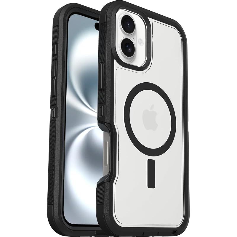【新品】 【OtterBox】全米No1ブランド 軍事規格の7倍の強度 iPhone 16 Plus用 耐衝撃 衝撃吸収 米軍MIL規格 Magsafe対応ケース Defender XT ダークサイド 【国内正規品】 〔オッターボックス〕